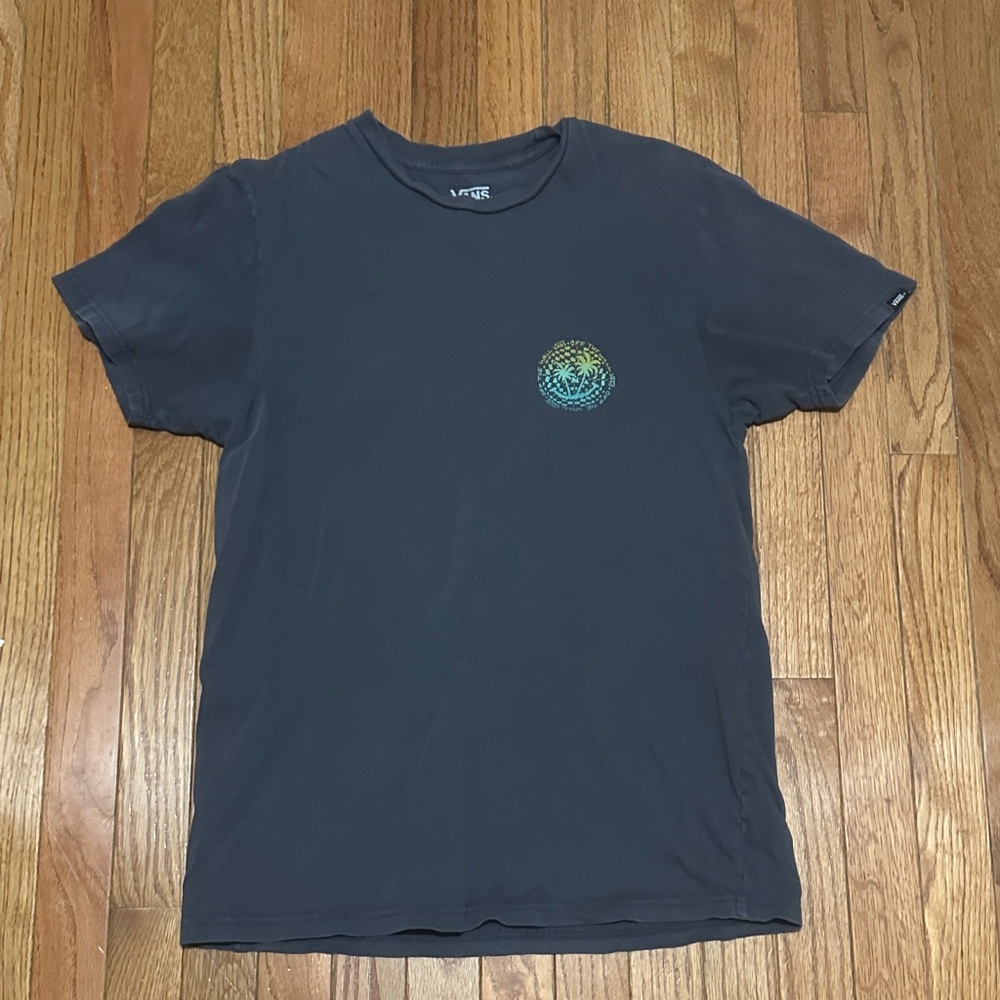 Dark Gray Van’s Graphic Tee Size Medium Slim Fit